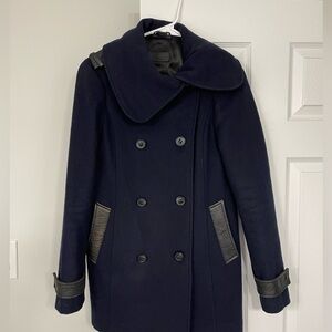 Mackage Montreal navy coat